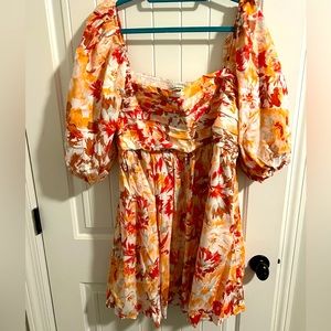 New Abercrombie and Fitch floral dress